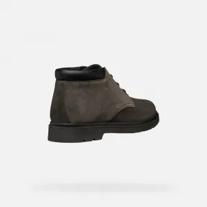 Dark grey men's ankle boots Geox Spherica EC1 - Men
