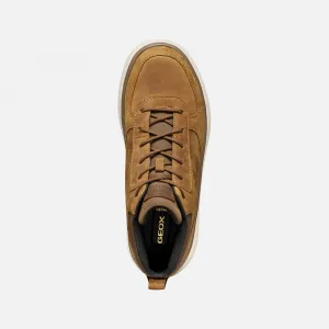 Light Brown Men's Ankle Boots Geox Granito + Grip - Men