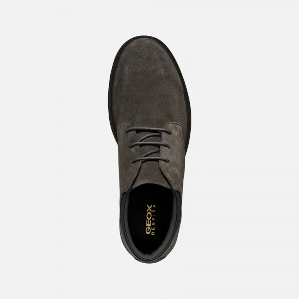 Dark grey men's ankle boots Geox Spherica EC1 - Men