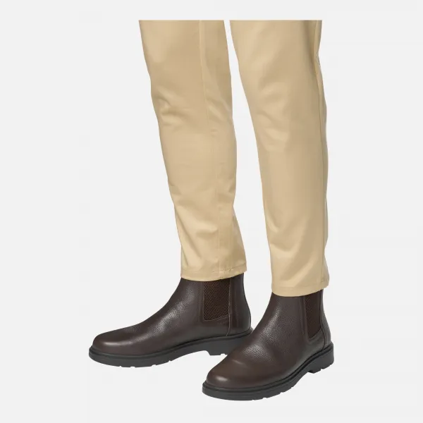 Dark brown men's ankle boots Geox Spherica EC1 - Men's