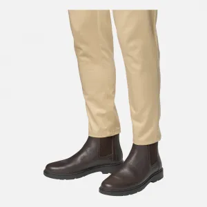 Dark brown men's ankle boots Geox Spherica EC1 - Men's