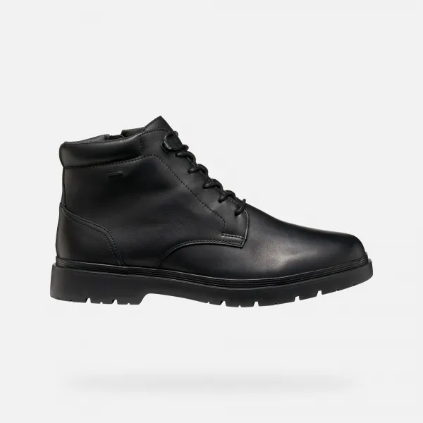 Black men's ankle boots Geox Spherica EC1 ABX - Men