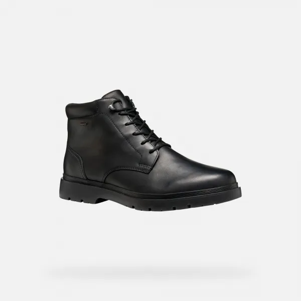 Black men's ankle boots Geox Spherica EC1 ABX - Men