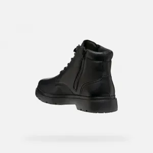 Black men's ankle boots Geox Spherica EC1 ABX - Men