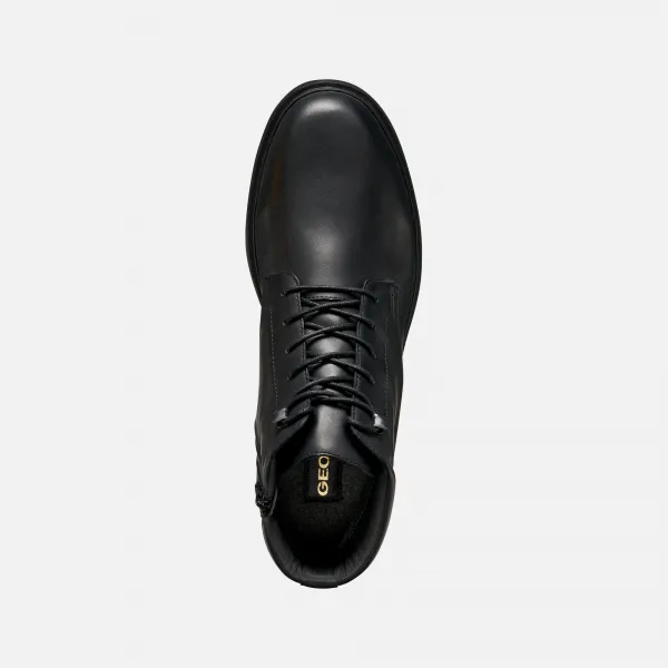 Black men's ankle boots Geox Spherica EC1 ABX - Men