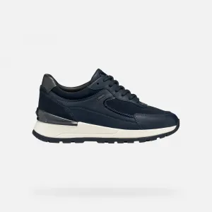 Dark blue women's sneakers Geox Desya ABX - Women's