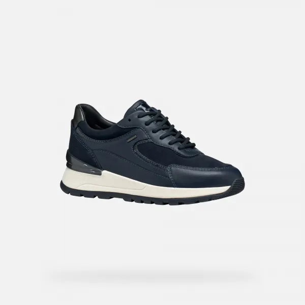 Dark blue women's sneakers Geox Desya ABX - Women's