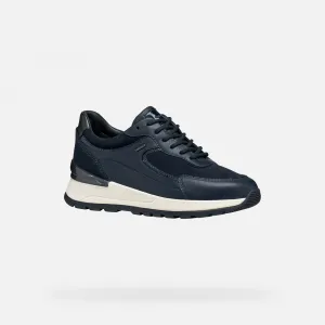 Dark blue women's sneakers Geox Desya ABX - Women's