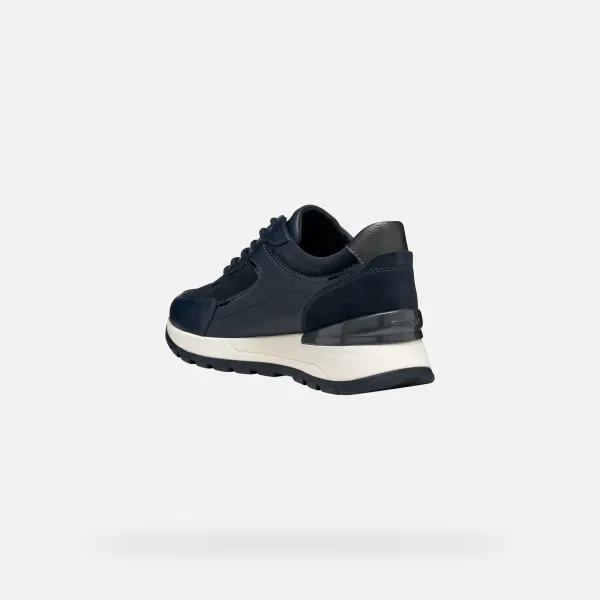 Dark blue women's sneakers Geox Desya ABX - Women's