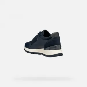 Dark blue women's sneakers Geox Desya ABX - Women's