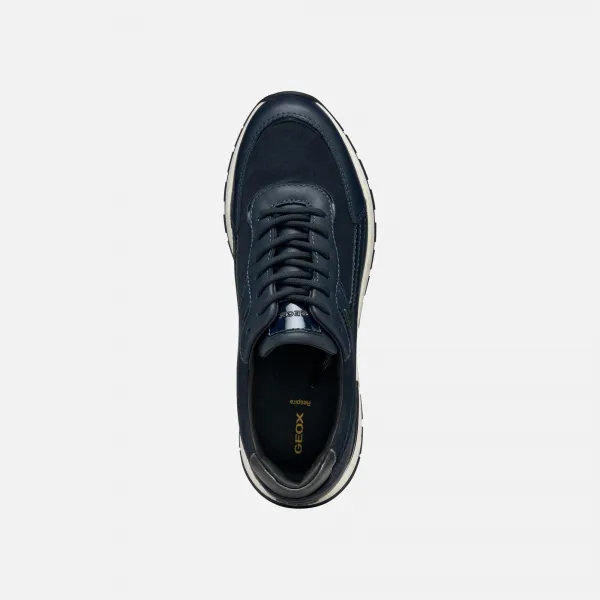 Dark blue women's sneakers Geox Desya ABX - Women's