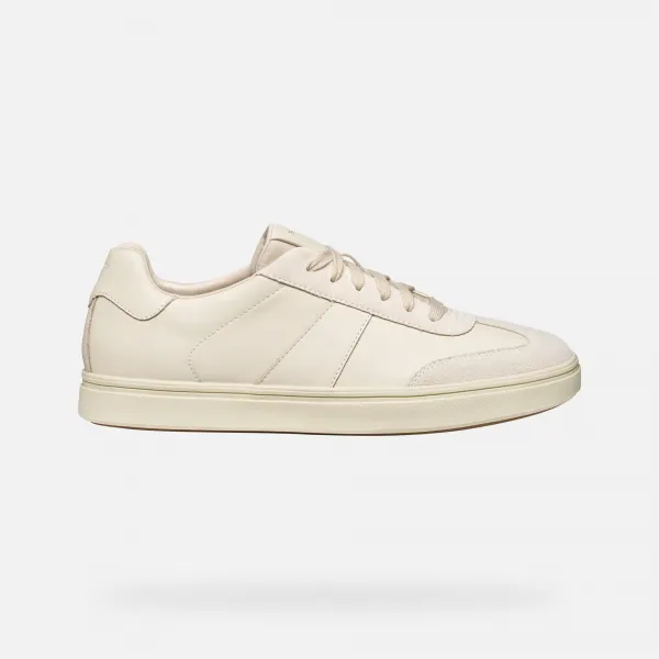 Cream men's sneakers Geox Baltmoore - Men's
