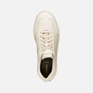 Cream men's sneakers Geox Baltmoore - Men's