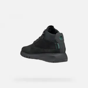 Men's Black Ankle Boots Geox Aerantis 4X4 ABX - Men