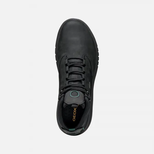Men's Black Ankle Boots Geox Aerantis 4X4 ABX - Men