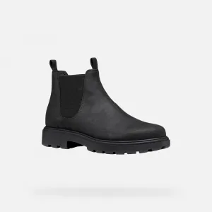 Black men's ankle boots Geox Spherica EC7 - Men's