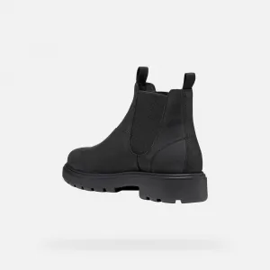 Black men's ankle boots Geox Spherica EC7 - Men's