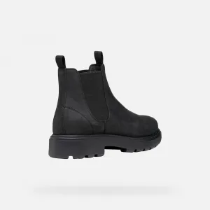 Black men's ankle boots Geox Spherica EC7 - Men's