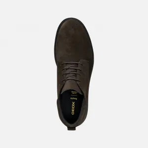 Dark brown men's ankle boots Geox Spherica EC1 B ABX - Men