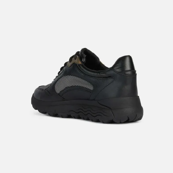 Black women's sneakers Geox Spherica - Women's