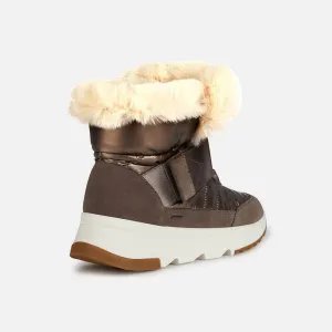 Brown women's ankle boots Geox Falena B ABX - Women's