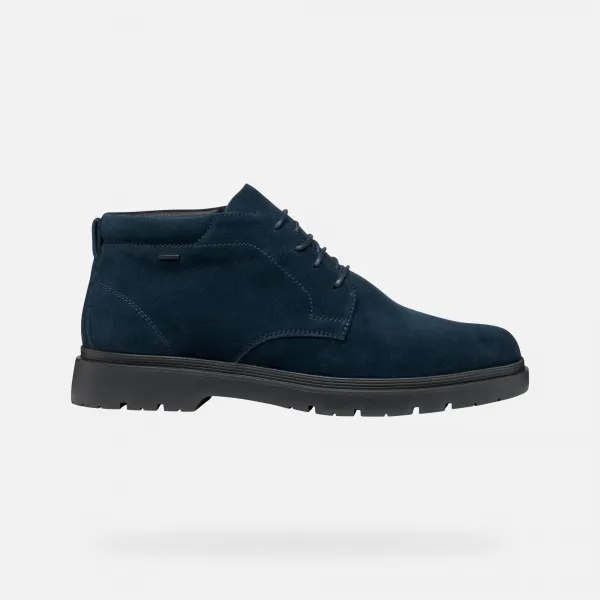 Dark blue men's ankle boots Geox Spherica EC1 B ABX - Men