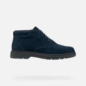 Dark blue men's ankle boots Geox Spherica EC1 B ABX - Men