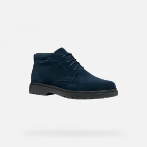 Dark blue men's ankle boots Geox Spherica EC1 B ABX - Men