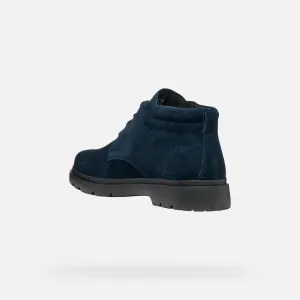 Dark blue men's ankle boots Geox Spherica EC1 B ABX - Men
