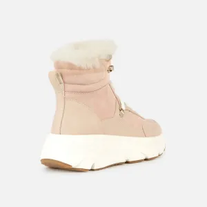 Pink women's sneakers Geox Diamanta - Women's