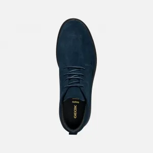 Dark blue men's ankle boots Geox Spherica EC1 B ABX - Men