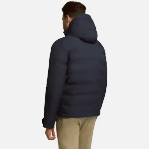 Blue men's jacket Geox Sapienza Hoojkt - Men