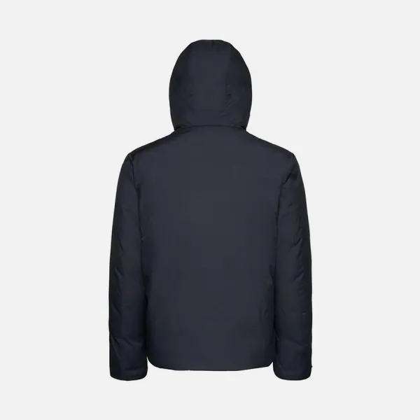 Blue men's jacket Geox Sapienza Hoojkt - Men