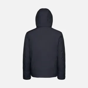 Blue men's jacket Geox Sapienza Hoojkt - Men