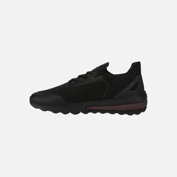 Black men's sneakers Geox Spherica Actif - Men's