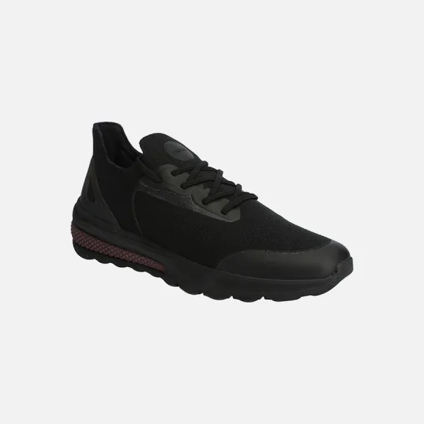 Black men's sneakers Geox Spherica Actif - Men's