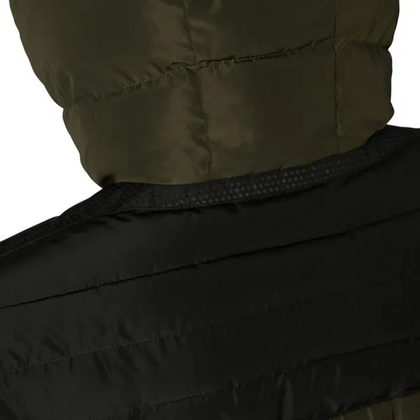 Dark green men's jacket Geox Magnete Hoojkt - Men