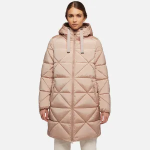 Pink women's parka Geox Allenie - Women's