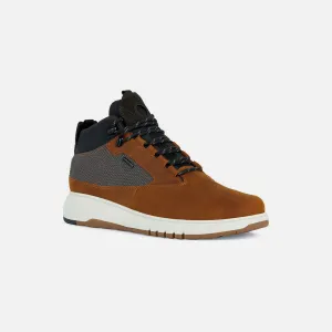 Brown men's ankle boots Geox Aerantis 4X4 B ABX - Men