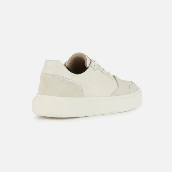 White men's sneakers Geox Deiven B - Men's