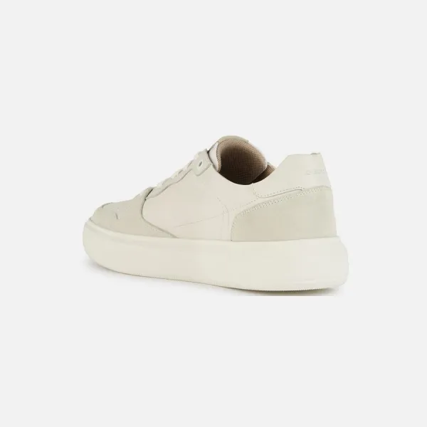 White men's sneakers Geox Deiven B - Men's