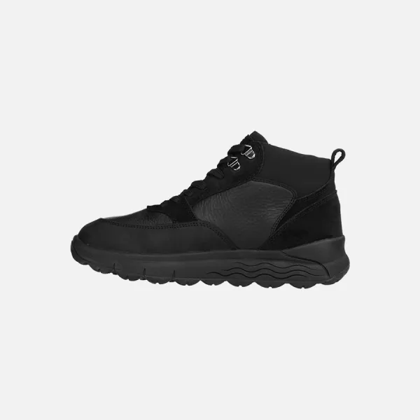 Men's Black Ankle Boots Geox Spherica 4X4 B ABX - Men