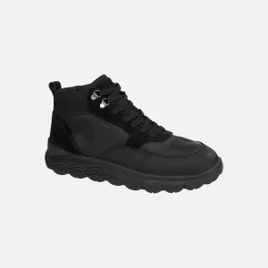 Men's Black Ankle Boots Geox Spherica 4X4 B ABX - Men