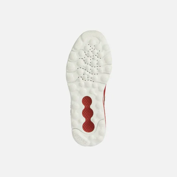 Red men's sneakers Geox Spherica Actif D - Men