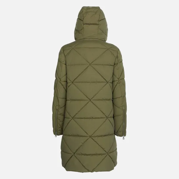 Khaki women's parka Geox Allenie - Women's