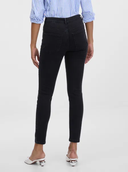 Black Women's Skinny Fit Jeans ORSAY - Women's