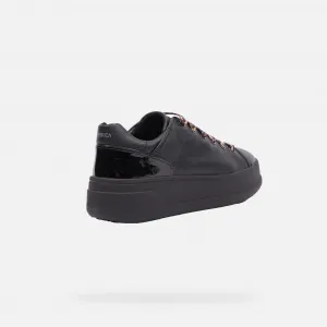 Black women's sneakers Geox Spherica Ecub-2 - Women's