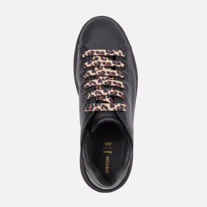 Black women's sneakers Geox Spherica Ecub-2 - Women's