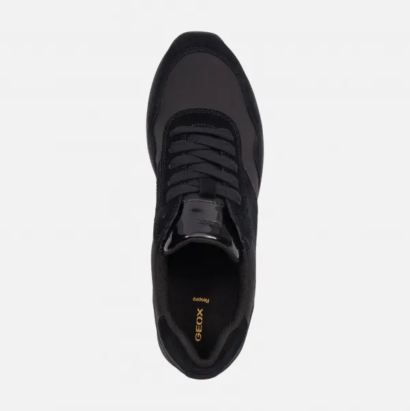 Black women's sneakers Geox Runntix - Women's