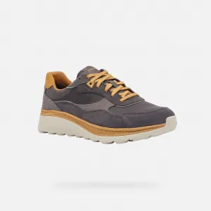 Grey men's sneakers Geox Spherica Actif X1 - Men's